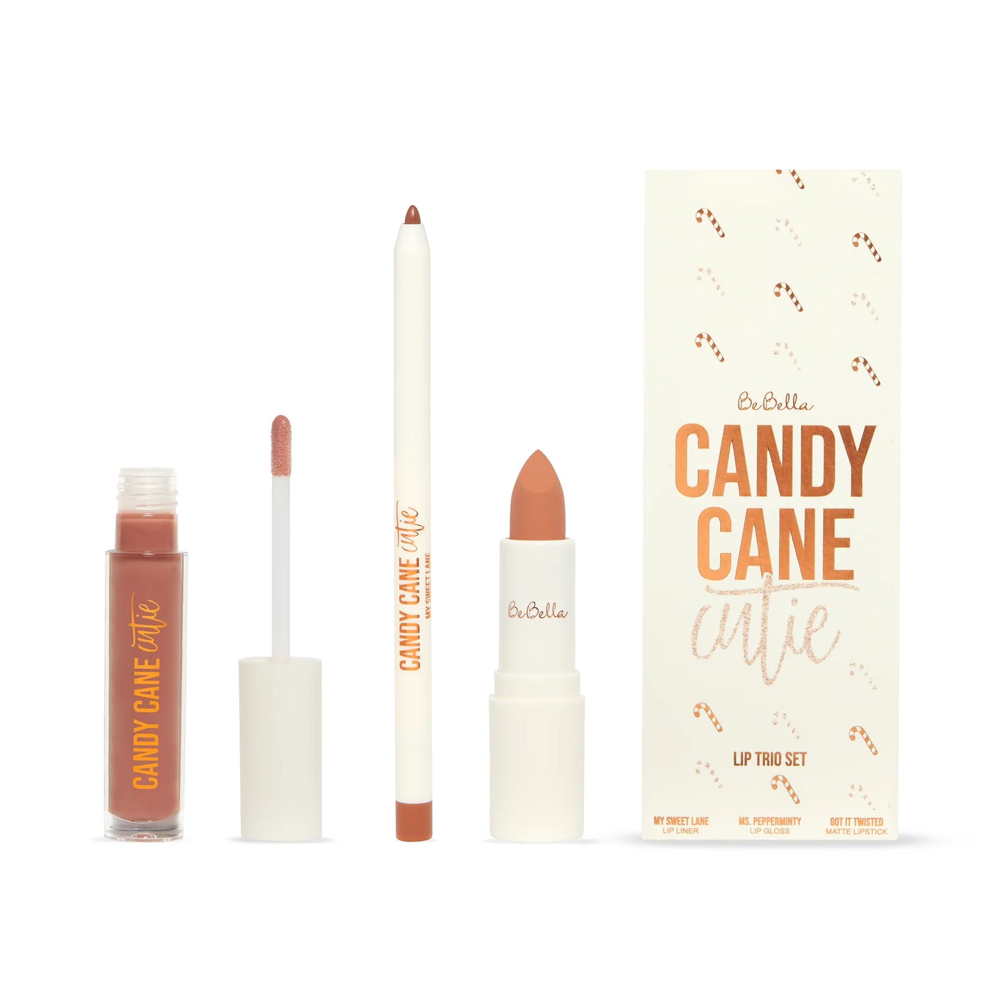 CANDY CANE CUTIE LIP TRIO SET