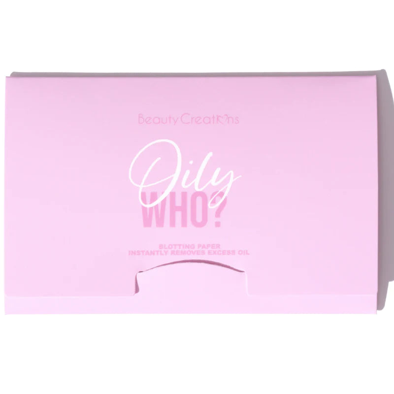 OILY WHO? BLOTTING PAPER