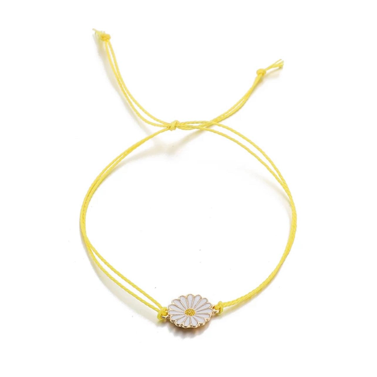 DAISY CHARM HAND BRACELET SET