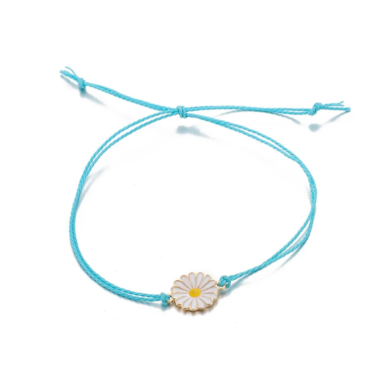 DAISY CHARM HAND BRACELET SET