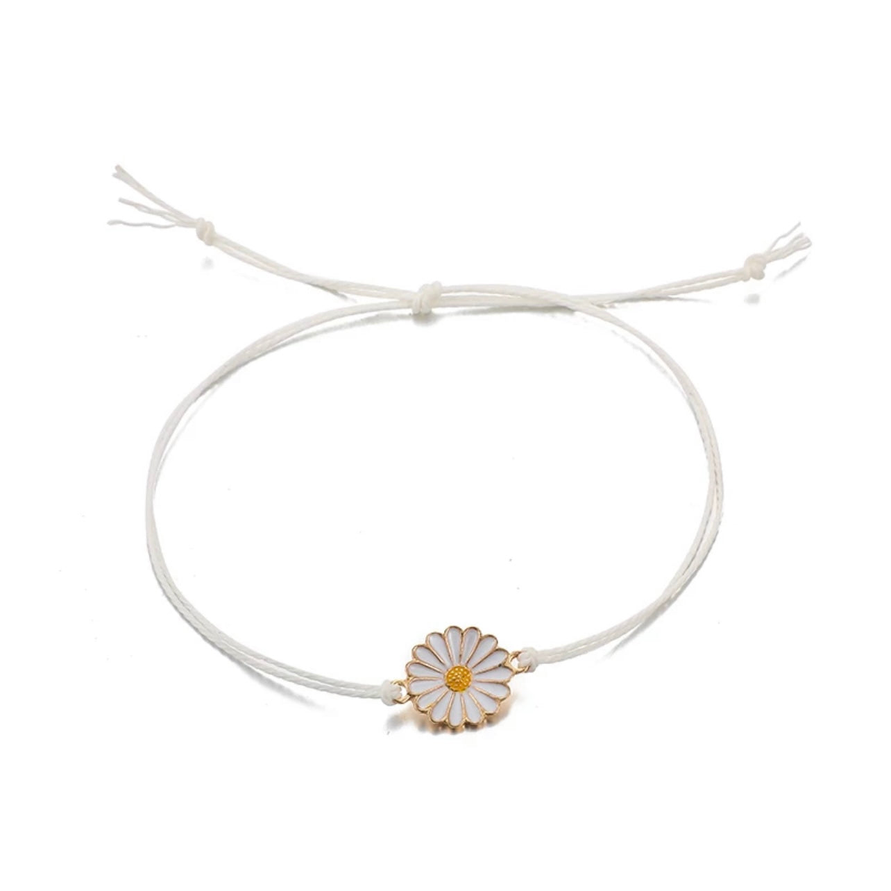 DAISY CHARM HAND BRACELET SET