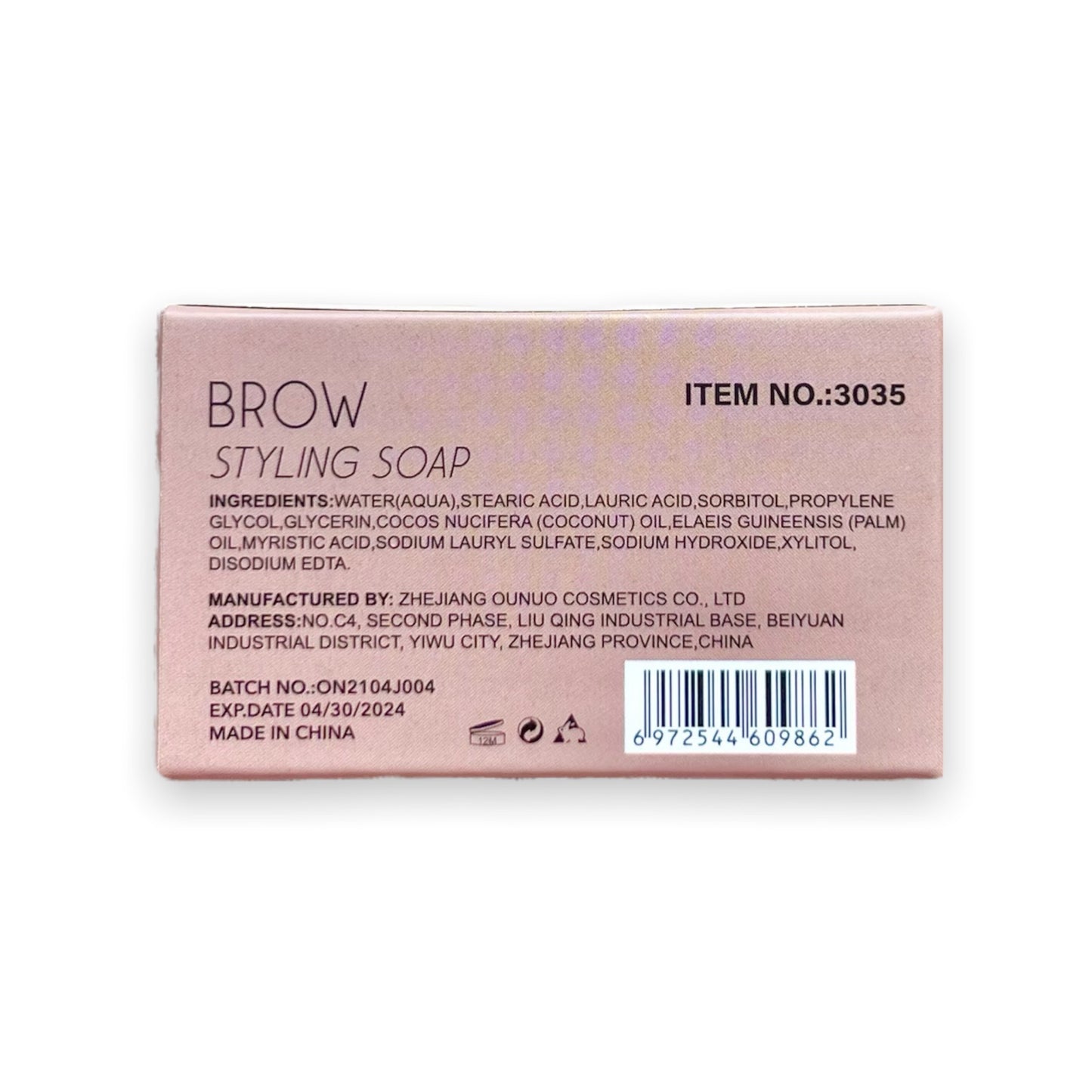 BROW STYLING SOAP WITH BRUSH