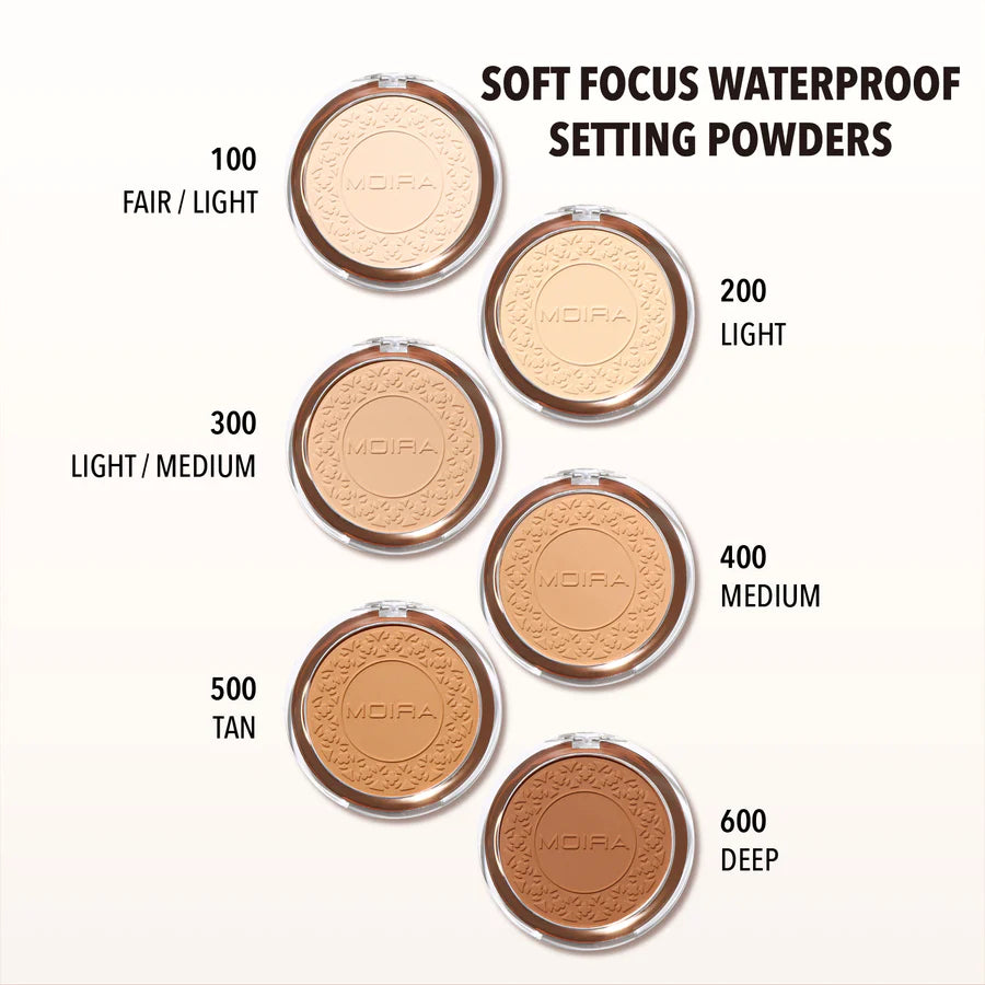 SOFT FOCUS WATERPROOF SETTING POWDER - 400 MEDIUM