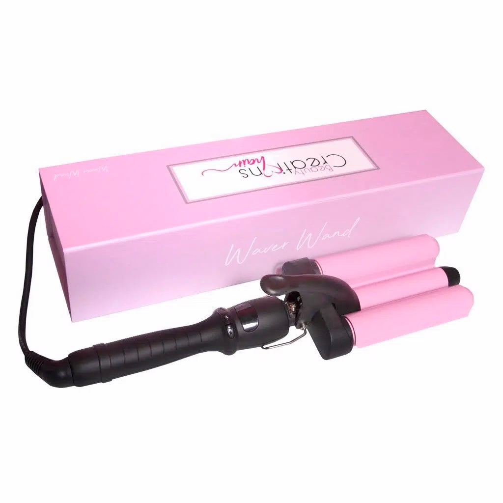 PINK HAIR WAVER WAND