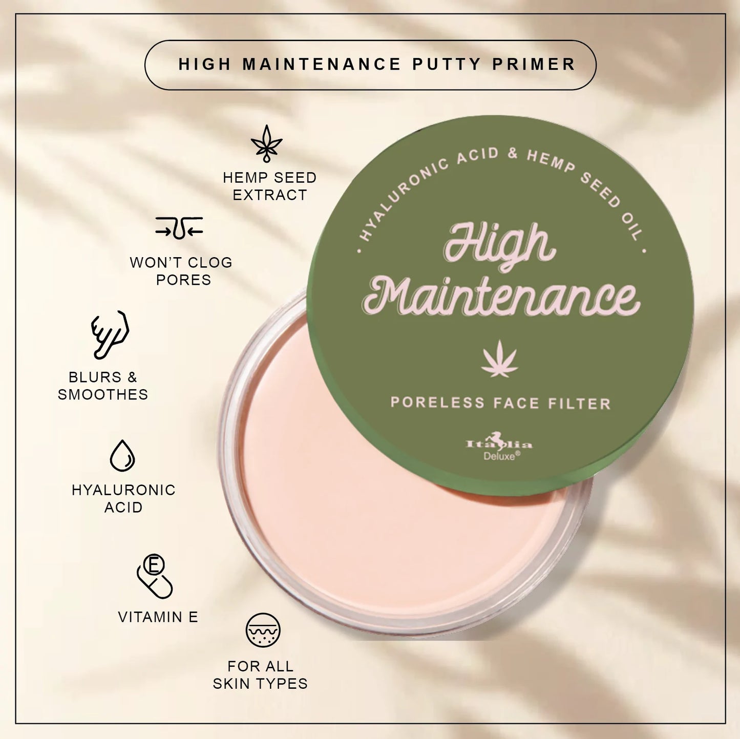 HIGH MAINTENANCE PORLESS PUTTY PRIMER