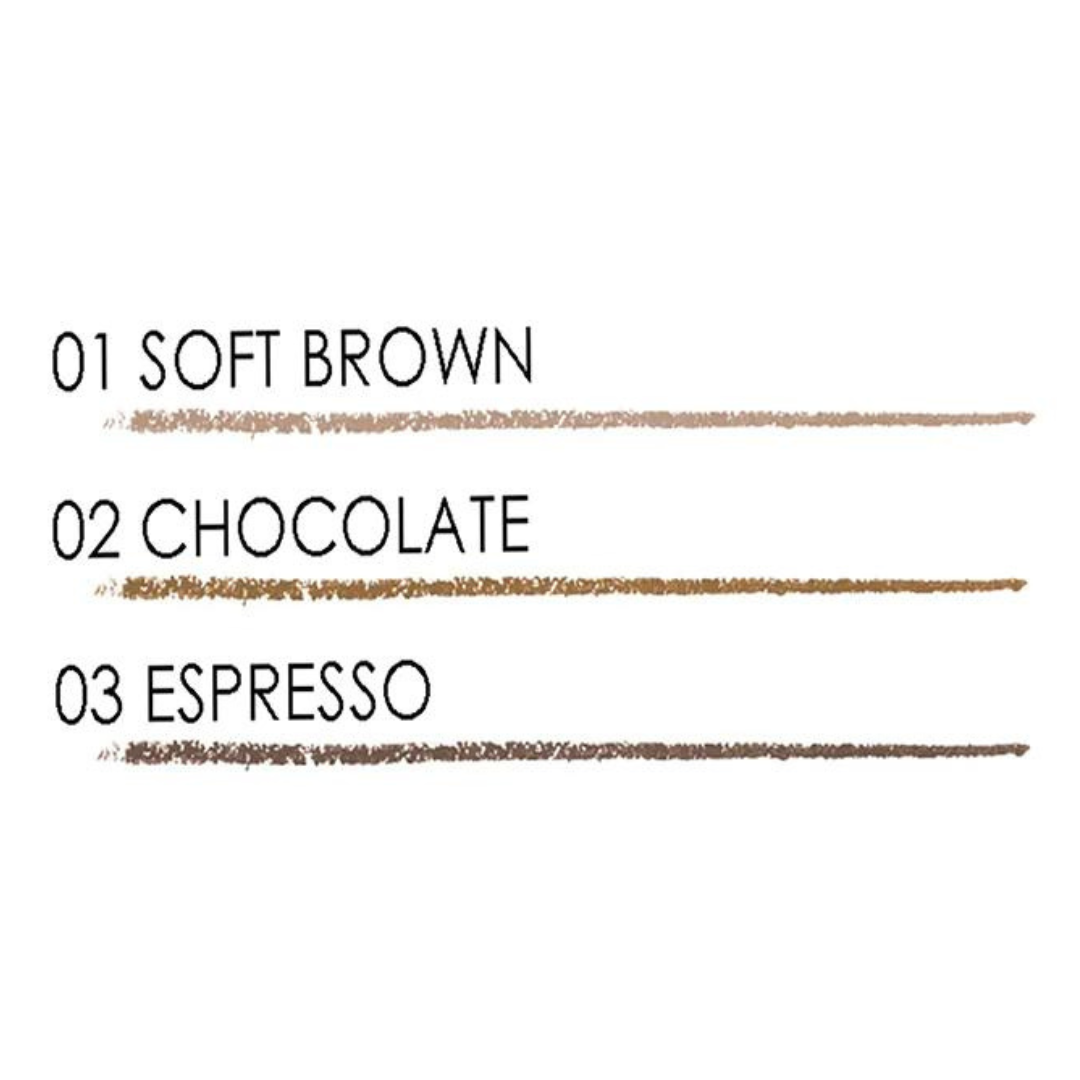 EXPRESSO 03 - WATERPROOF ULTRA FINE BROW PENCIL