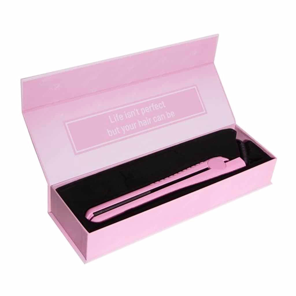 PINK HAIR STRAIGHTENER