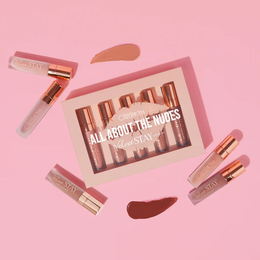 ALL ABOUT THE NUDES - VELVET STAY LIP SET
