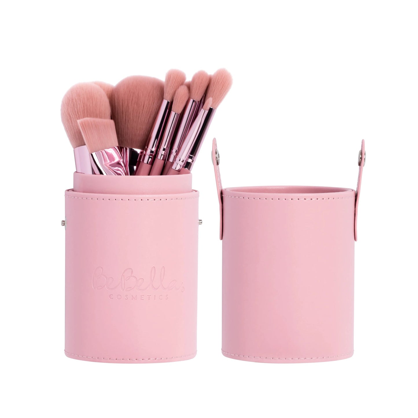 12pc BRUSH SET & CLEANER PINK BUNDLE